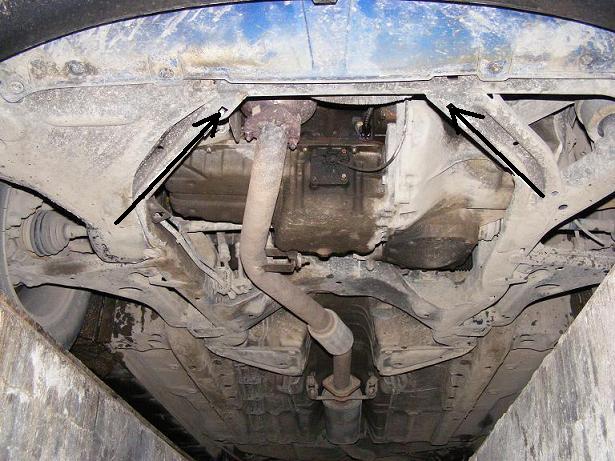 Ocelový kryt olejové vany pro Vauxhall Vectra B 1995 - 2001, všechny motory