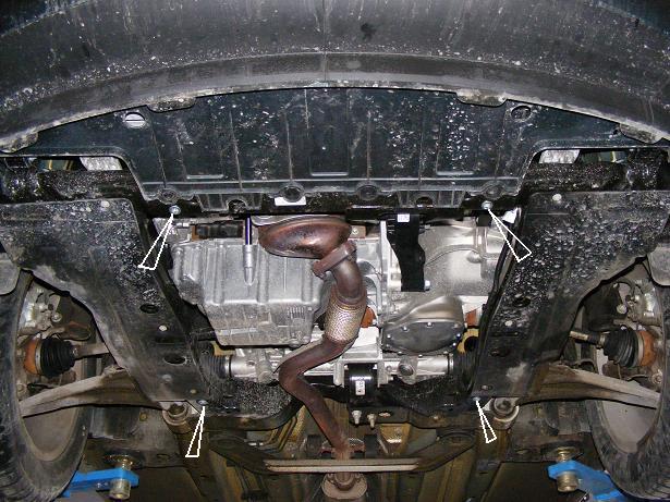 Ocelový kryt olejové vany pro Vauxhall Meriva B 2010 - 2017, všechny motory