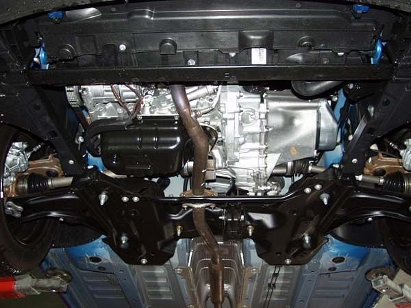 Ocelový kryt olejové vany pro Peugeot 207 2006 - 2014, všechny motory