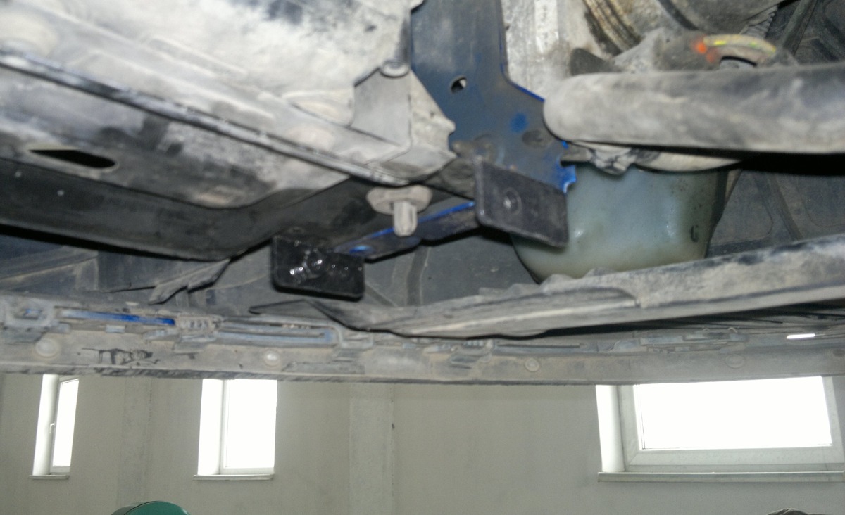 Ocelový kryt olejové vany pro Peugeot 307 2001 - 2008, všechny motory
