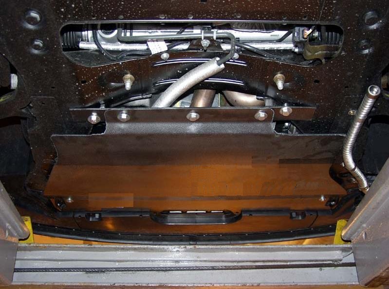Ocelový kryt olejové vany pro Peugeot 607 2001 - 2010, 2.9 V6