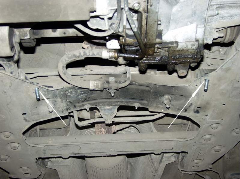 Ocelový kryt olejové vany pro Peugeot 607 2001 - 2010, 2.9 V6