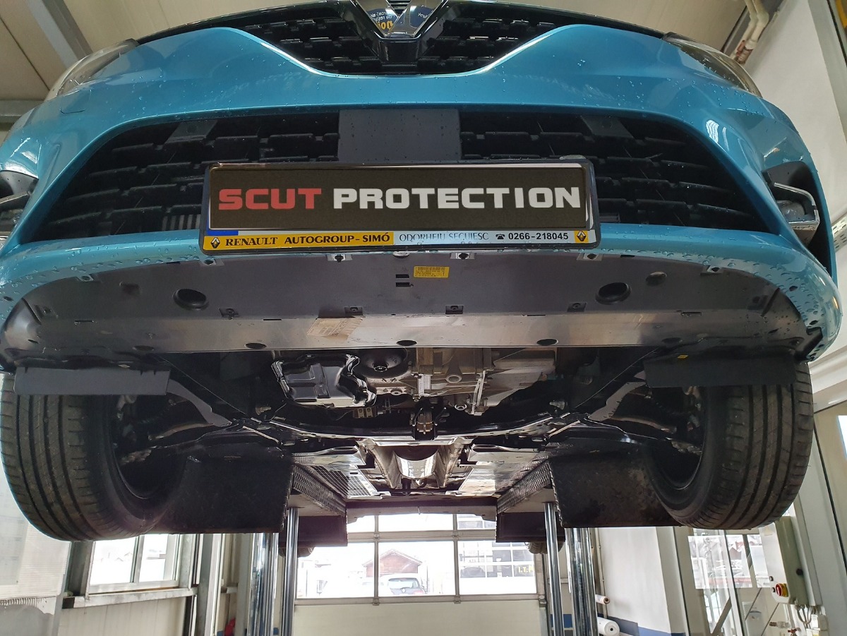 Ocelový kryt olejové vany pro Renault Clio 5 2019 - 2026, všechny motory