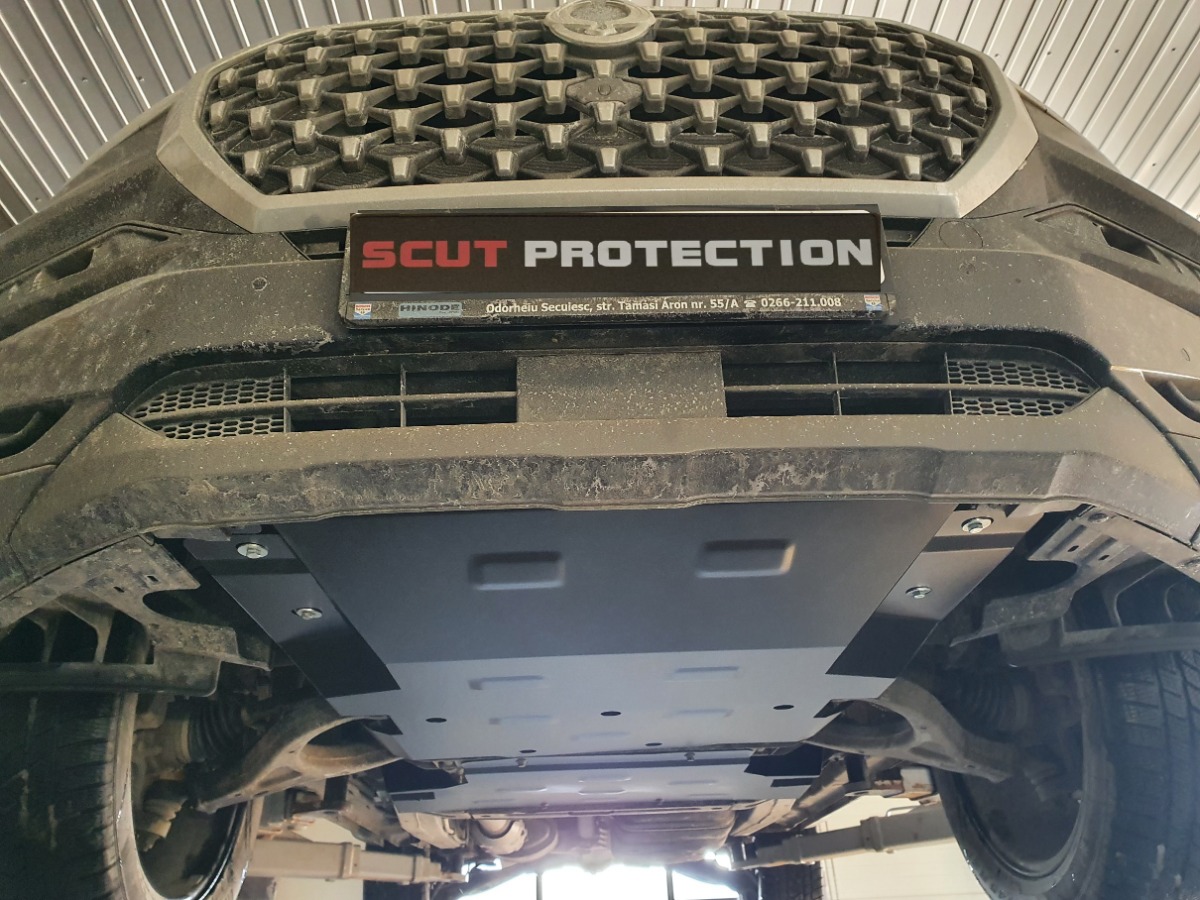 Ocelový kryt olejové vany pro SsangYong Rexton 2017 - 2026, všechny motory