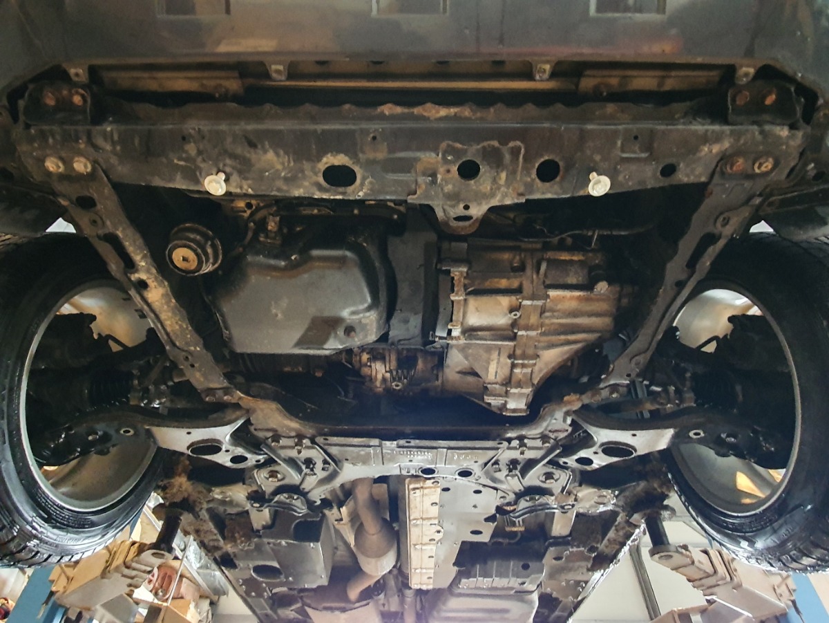 Ocelová ochrana olejové vany pro Toyota RAV 4 diesel 2006 - 2013, diesel