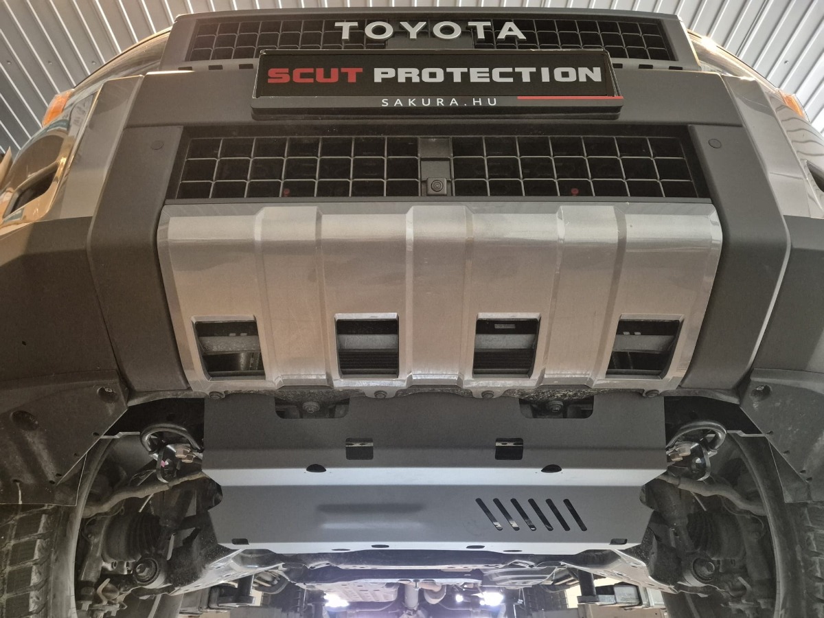 Ocelový kryt chladiče pro Toyota Land Cruiser 250 2024 - 2026, všechny motory