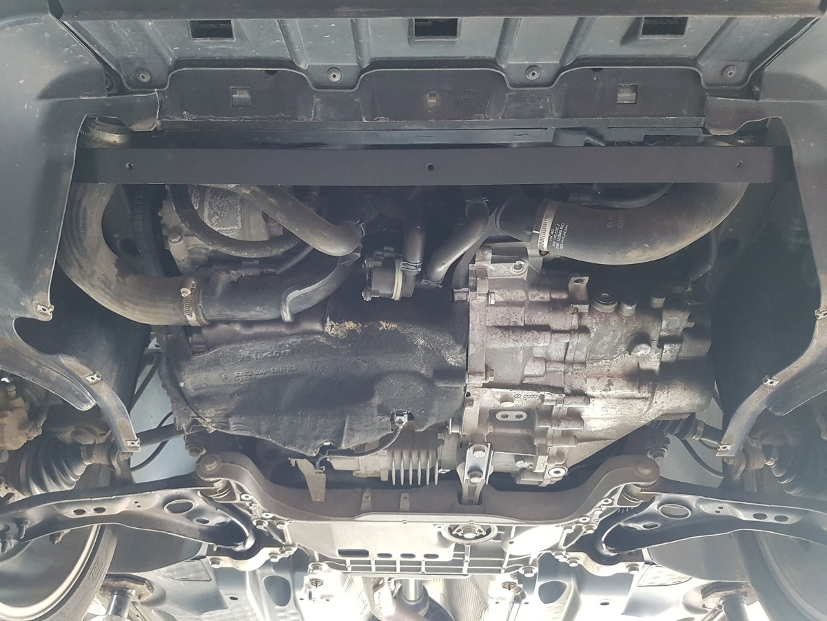 Ocelový kryt olejové vany pro VW Tiguan 2008 - 2015, všechny motory