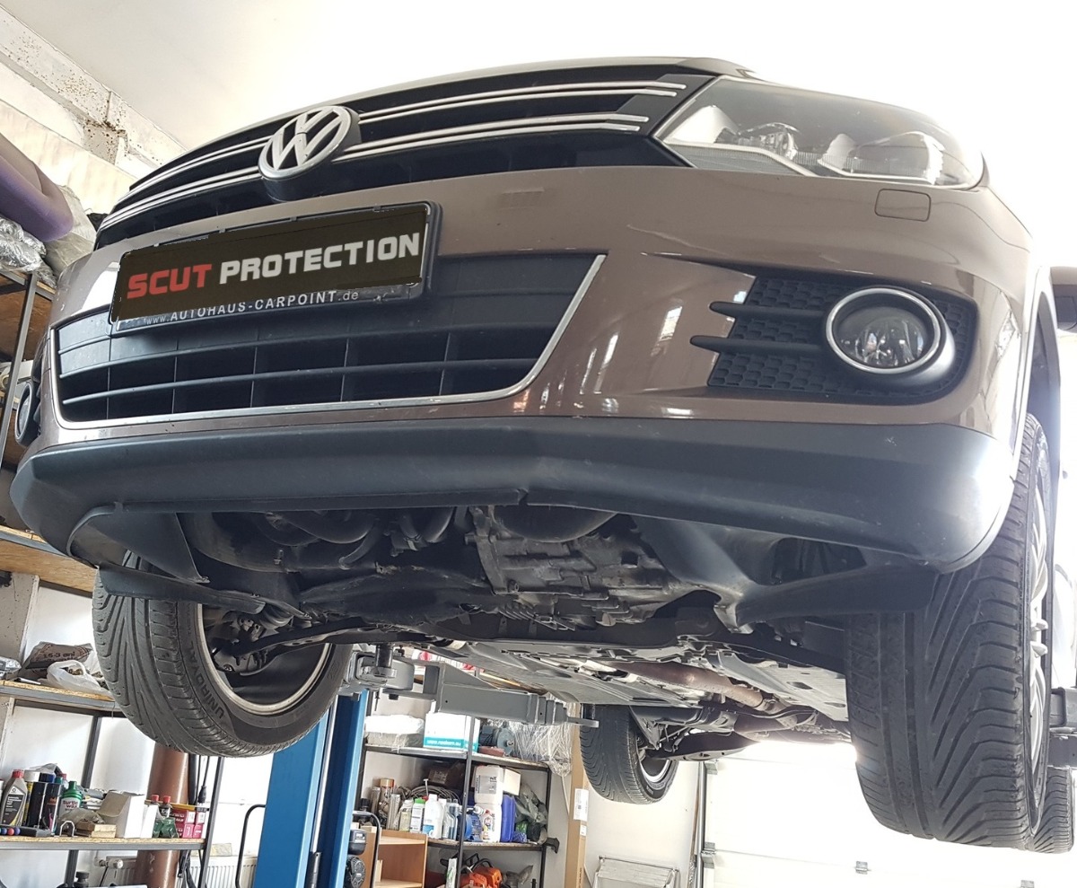 Ocelový kryt olejové vany pro VW Tiguan 2008 - 2015, všechny motory
