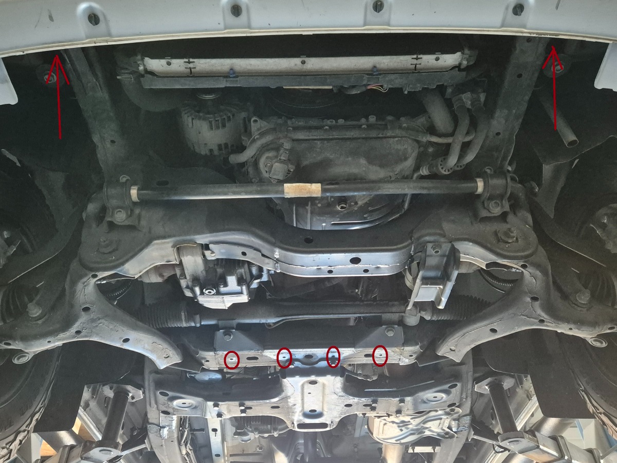 Ocelový kryt olejové vany pro Volkswagen Amarok 2010 - 2022, 2.0L, 3.0L