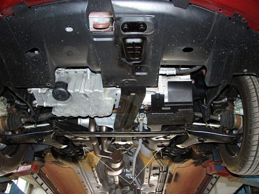 Ocelový kryt olejové vany pro Volvo S40 1995 - 2004, všechny motory