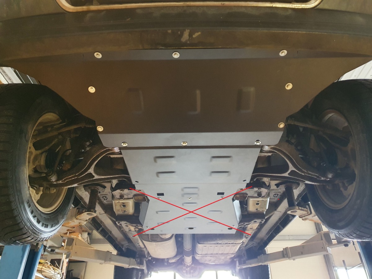 Ocelový kryt olejové vany pro Jeep Grand Cherokee 2004 - 2010, všechny motory
