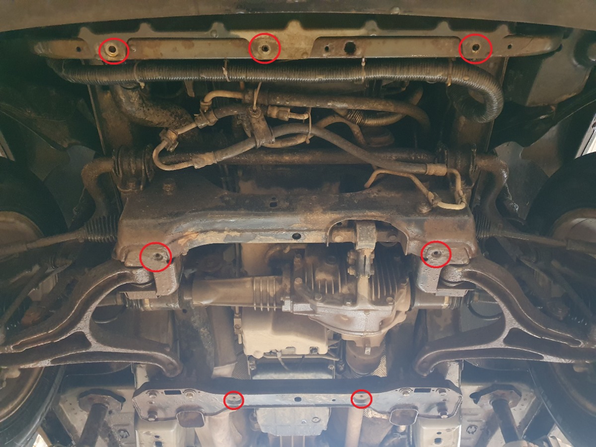 Ocelový kryt olejové vany pro Jeep Grand Cherokee 2004 - 2010, všechny motory