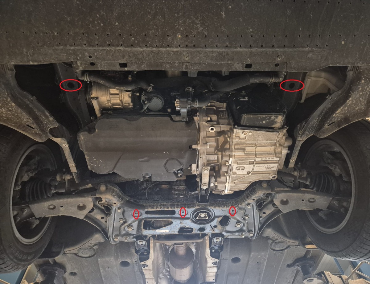 Hliníkový kryt pod olejovou nádrž pro Seat Leon Mk3 5F 2012 - 2021, všechny motory