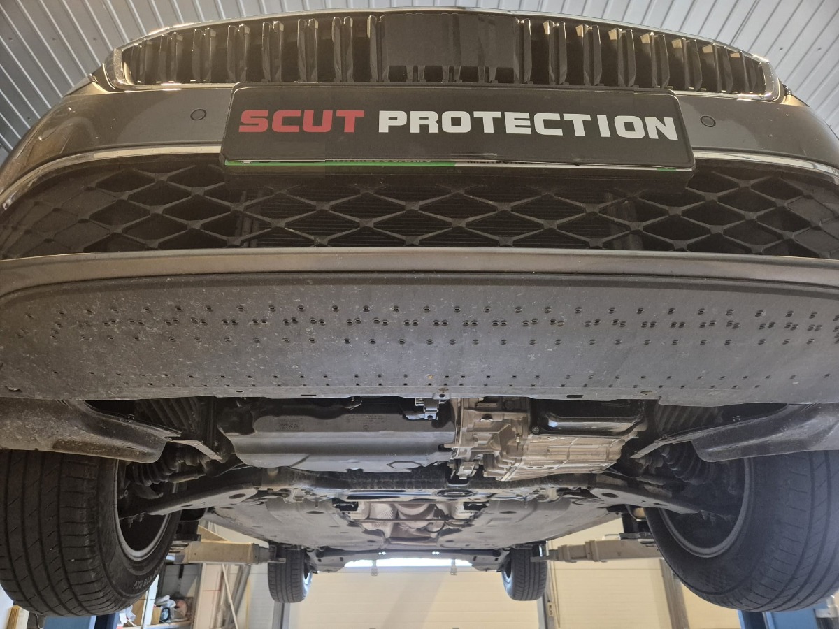 Hliníkový kryt pod olejovou nádrž pro Seat Leon Mk3 5F 2012 - 2021, všechny motory