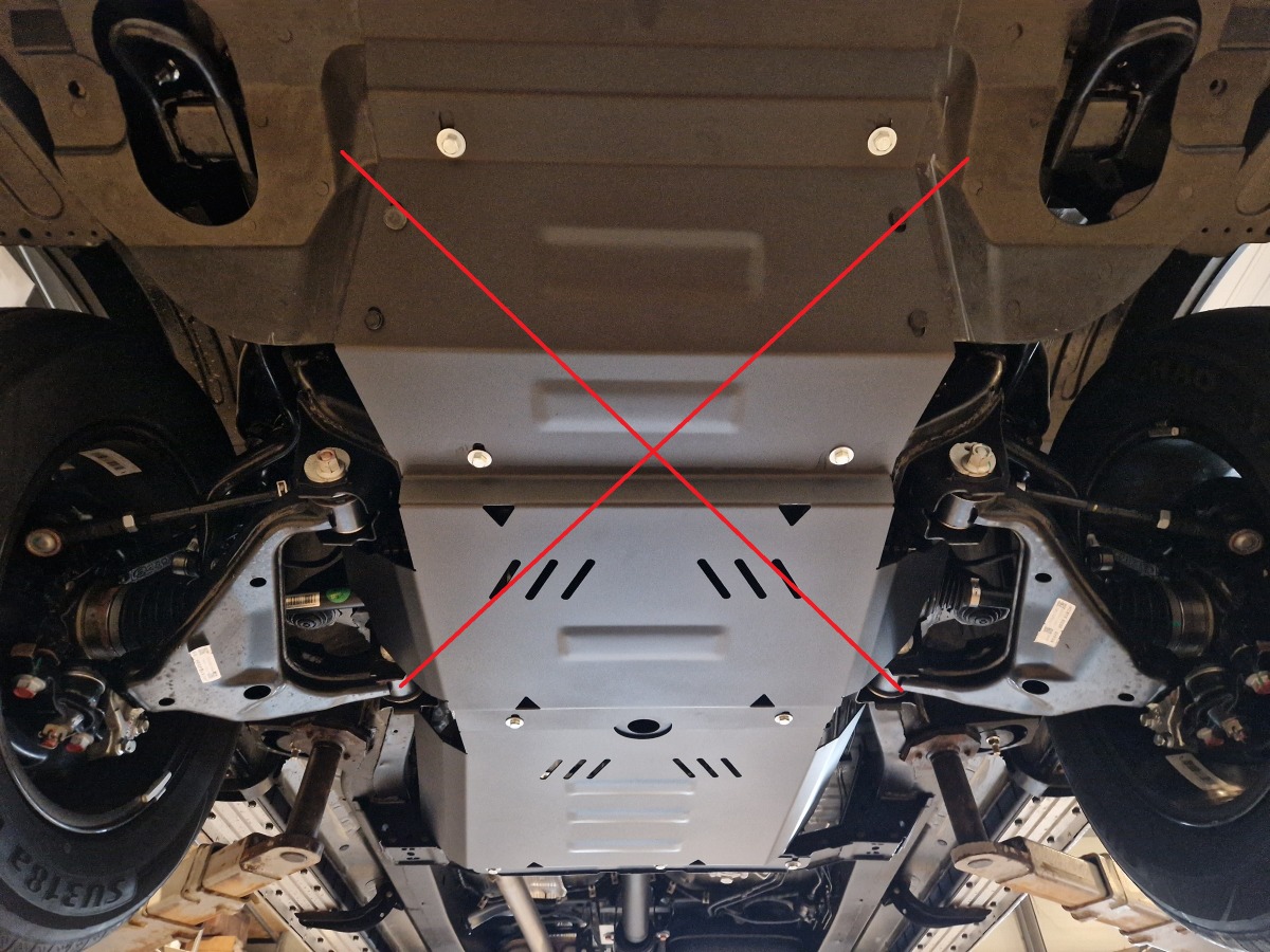 Ocelový kryt převodovky pro Evo Cross 4 2018 - 2026, všechny motory