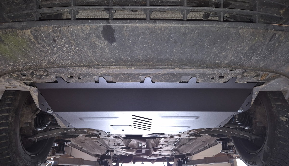 Hliníkový kryt olejové vany pro VW Caddy - Webasto 2011 - 2026, všechny motory