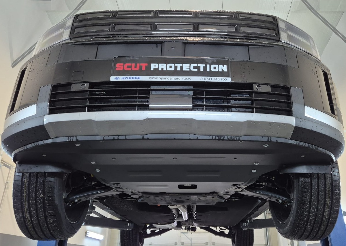 Ocelový kryt olejové vany pro Hyundai Santa Fe 2024 - 2026, všechny motory