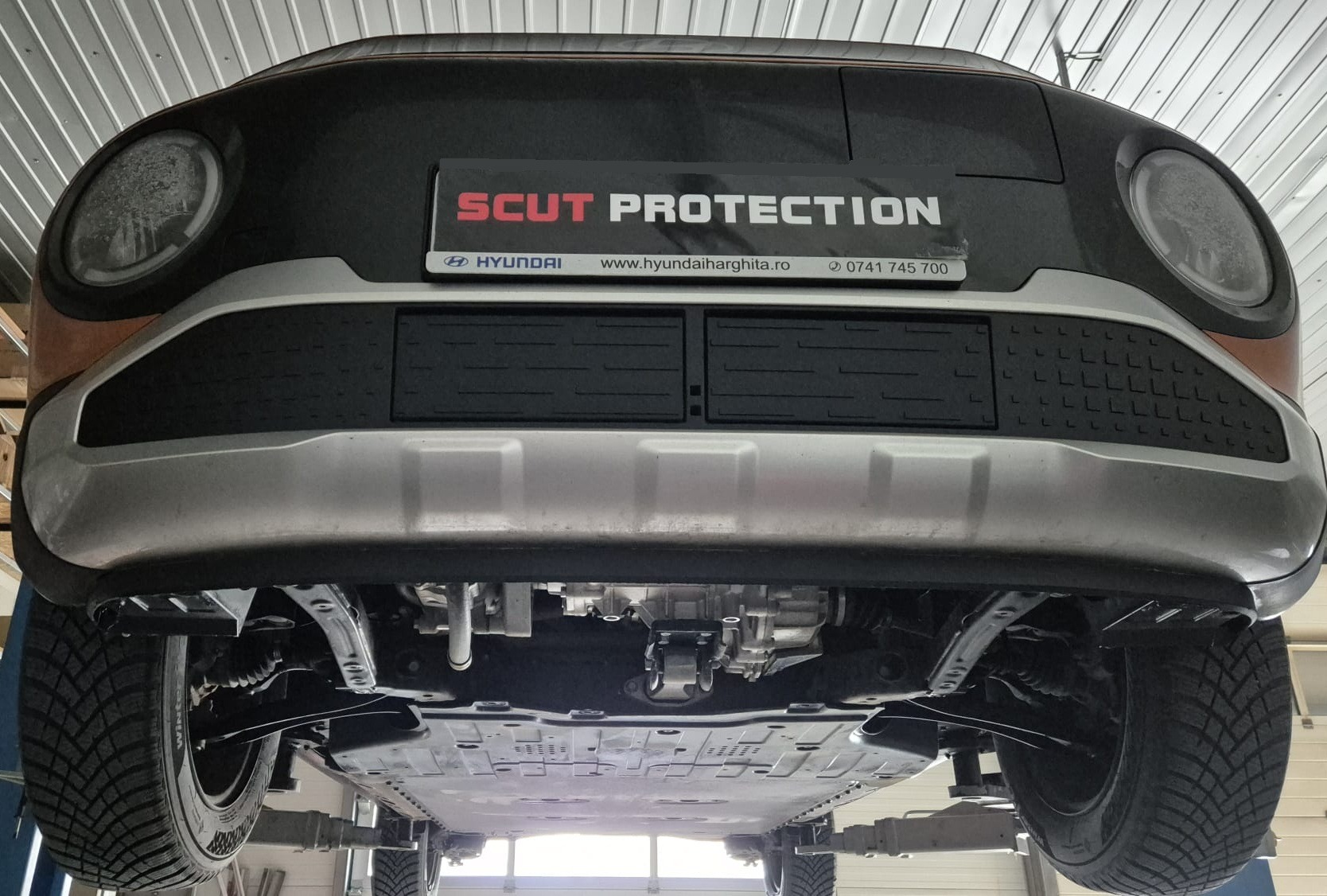 Ocelový kryt olejové vany pro Hyundai Inster 2024 - 2026, všechny motory