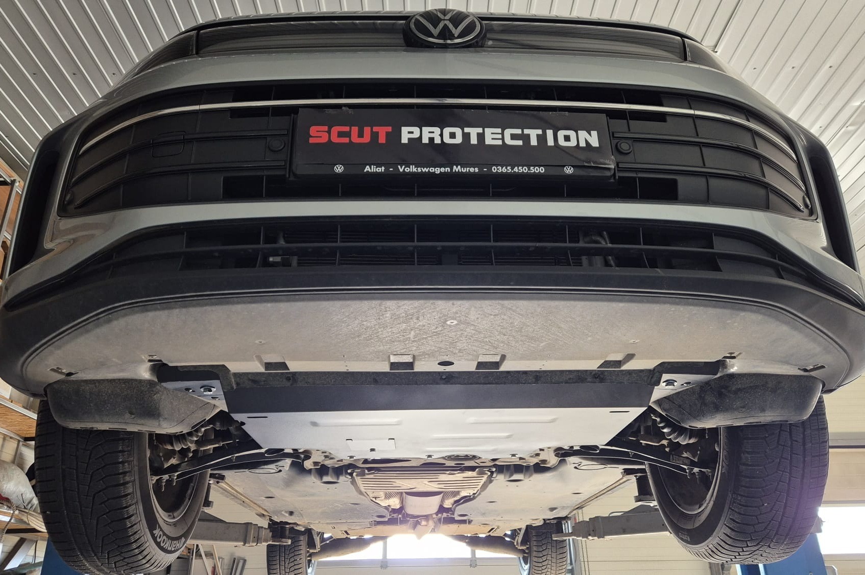 Ocelový kryt olejové vany pro VW Tiguan 2024 - 2026, Hybrid