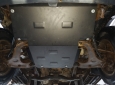 Scut motor și radiator Mitsubishi Pajero Sport 1 6