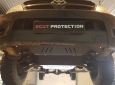 Scut motor și radiator Toyota Hilux 9