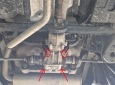 Set de scuturi din aluminiu  Suzuki SX 4 10