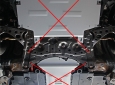 Scut antifurt din aluminiu pentru catalizator Lexus UX 8