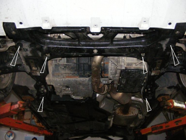 Scut motor și cutie de viteză Mercedes A-Class 1