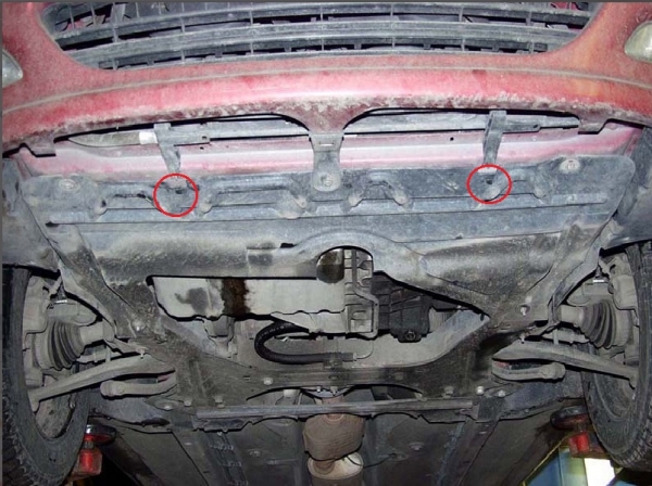 Scut motor și cutie de viteză Peugeot 406 1