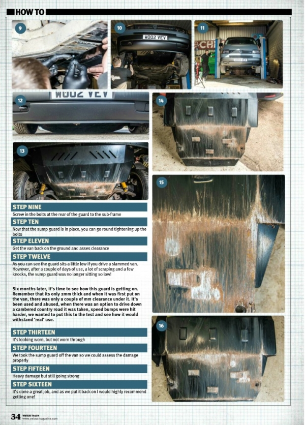 Scut motor VW Transporter T4 Caravelle 11