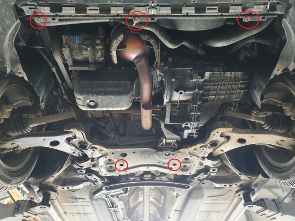 Scut motor Volvo C30 5