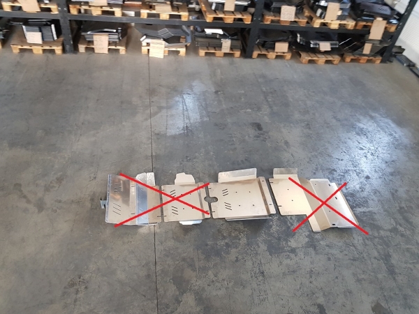 Scut cutie de viteză din aluminiu Toyota Hilux Revo 9