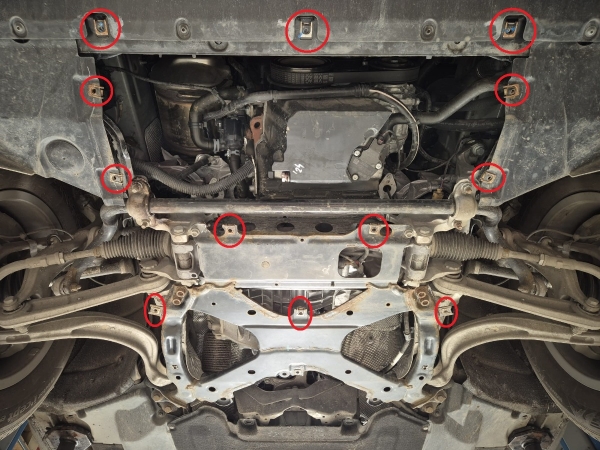 Scut motor metalic Audi Q5 1