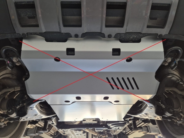 Scut motor si grup fata Toyota Land Cruiser 250 - Aluminiu 5