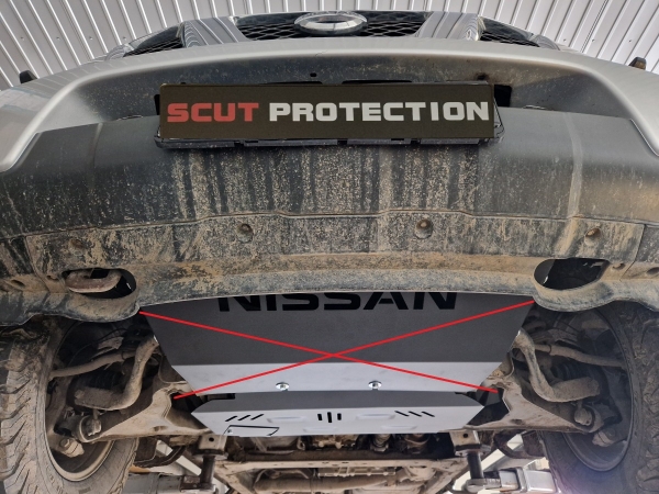 Scut motor din aluminiu Nissan Pathfinder 7