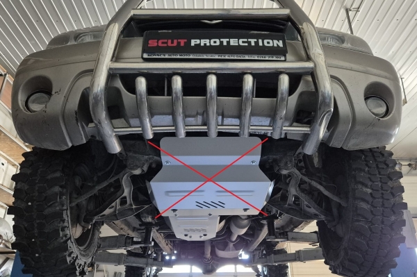 Scut cutie de viteză din aluminiu Suzuki Grand Vitara  9