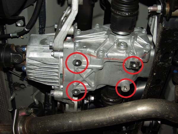 Scut diferențial din aluminiu Toyota RAV4 1