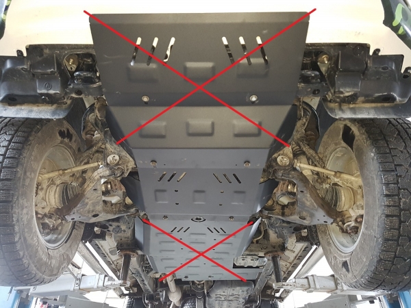 Scut motor metalic Toyota Hilux Revo 3