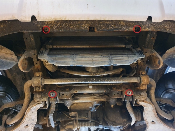 Scut radiator Fiat Fullback 5