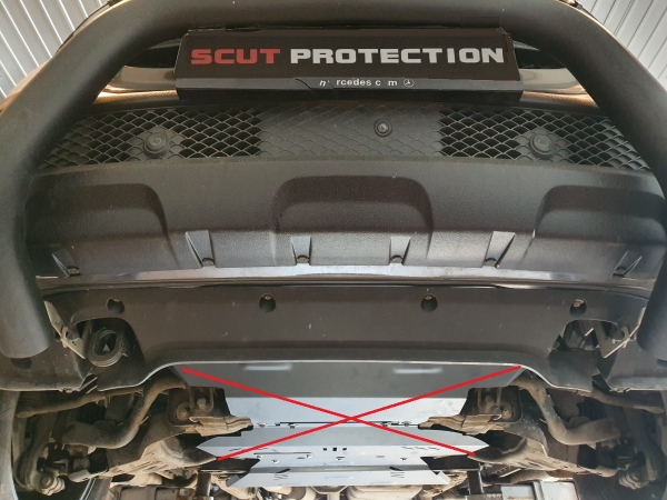 Scut cutie si reductor Mercedes X-Class 7