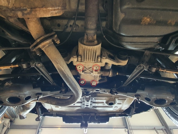 Scut diferențial spate Toyota RAV 4 6