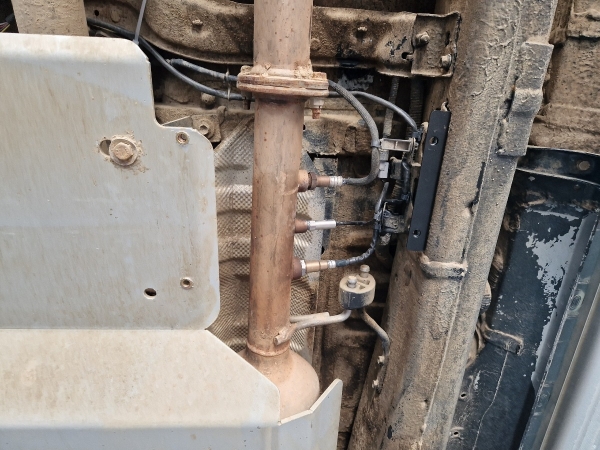 Scut senzor filtru de particule din aluminiu Toyota Hilux 2