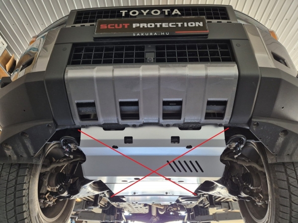 Scut cutie de viteză din aluminiu Toyota Land Cruiser 250 9