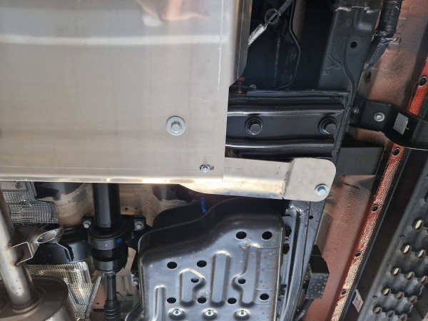 Scut filtru combustibil, conducte Ford Ranger Raptor  - Aluminium 2