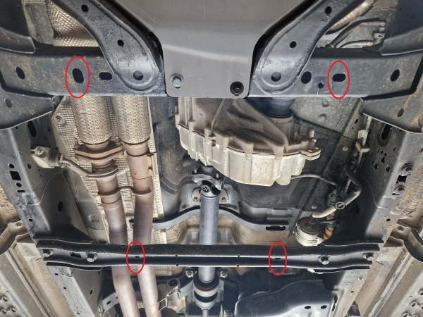 Scut reductor Ford Ranger Raptor  - Aluminium 1