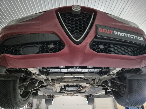 Scut motor din aluminiu Alfa Romeo Stelvio 5