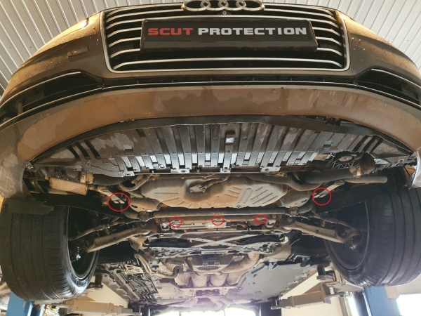 Scut motor Audi A8 9