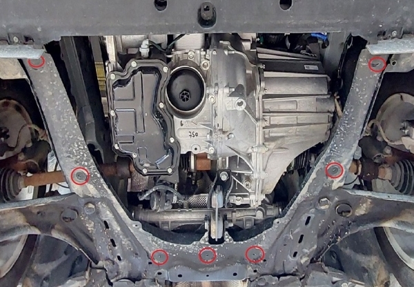 Scut motor Dacia Logan 1