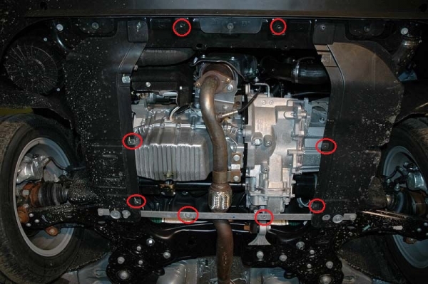 Scut motor și cutie de viteză Fiat Bravo 4