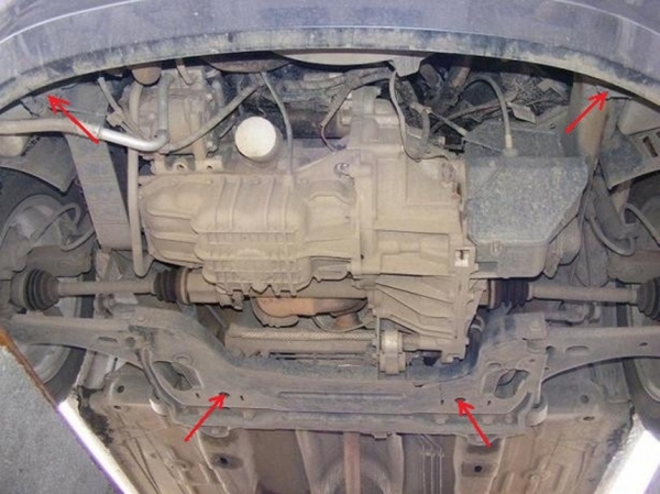 Scut motor Ford Fiesta 1